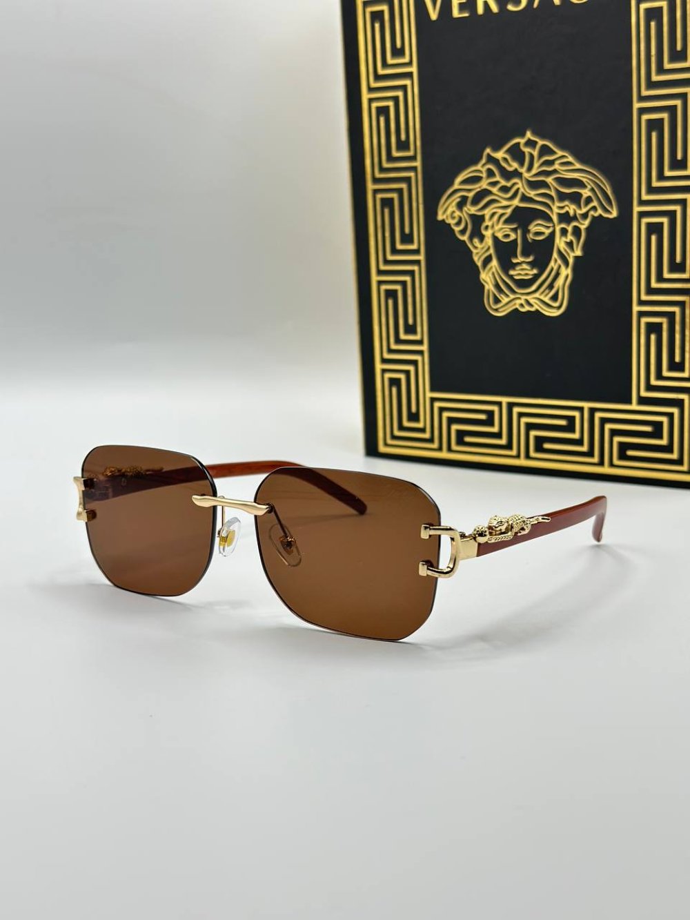 Cartier Kahverengi  Unisex Güneş Gözlüğü  G1761-VLL