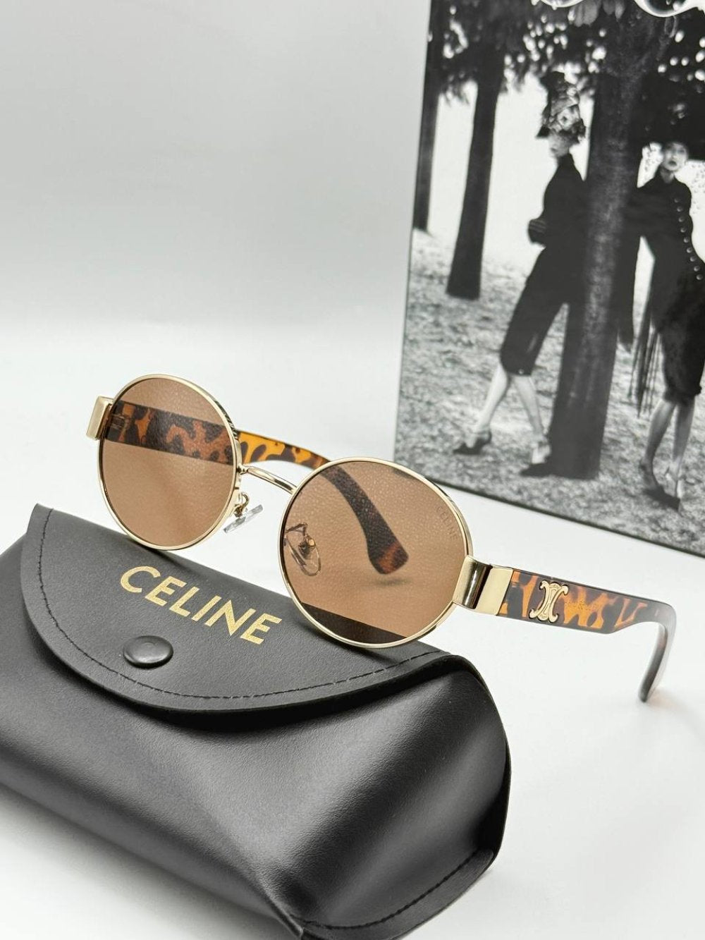 Celine Leopar Unisex Güneş Gözlüğü  G1890-VLL