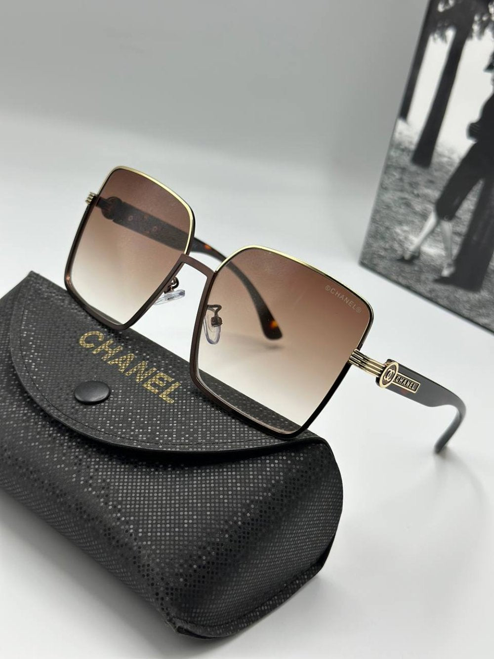Chanel Kahverengi İthal Kadın Güneş Gözlüğü  G2080