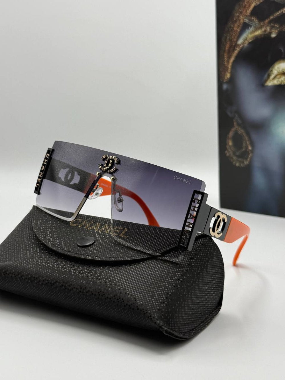 Chanel Logolu İthal Kadın Güneş Gözlüğü  G1501
