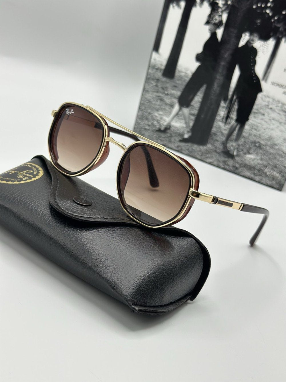 Rayban İthal Kahverengi Unisex Güneş Gözlüğü  G1976-VLL