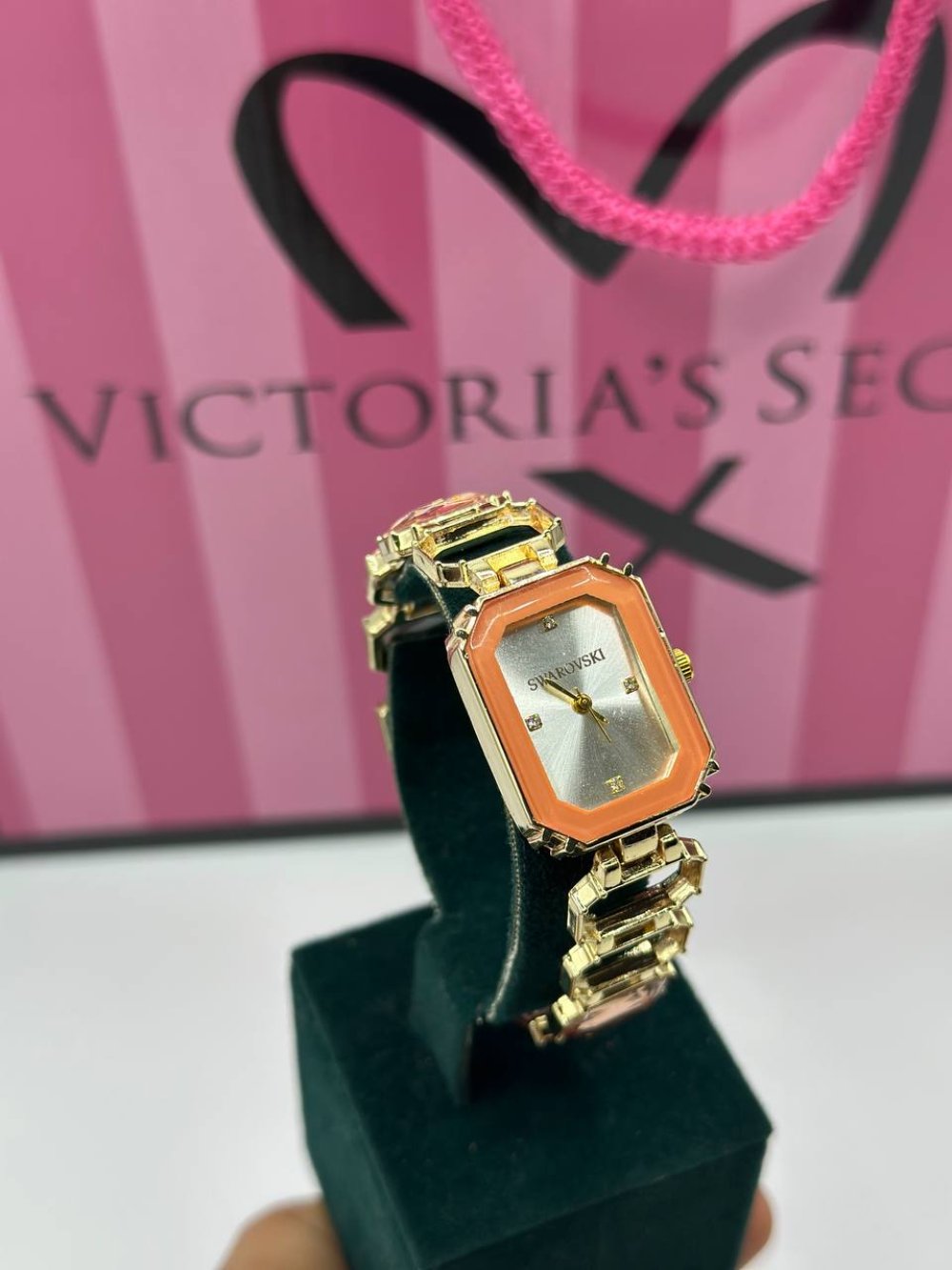 Swarovski Turuncu Kadın Kol Saati S802