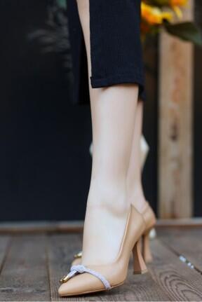 Polina Nude Cilt Stiletto Ayakkabı Polina Nude Cilt Stiletto Ayakkabı