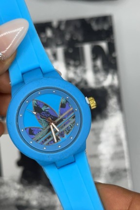 Adidas Mavi Unisex Saat  S396