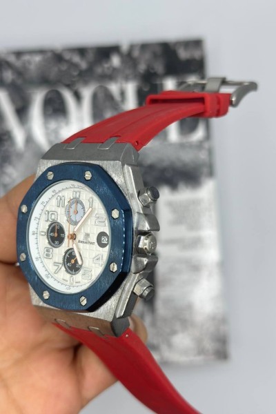AP ChronoGraph Kırmızı Erkek Kol Saati | S826 AP ChronoGraph Kırmızı Erkek Kol Saati | S826