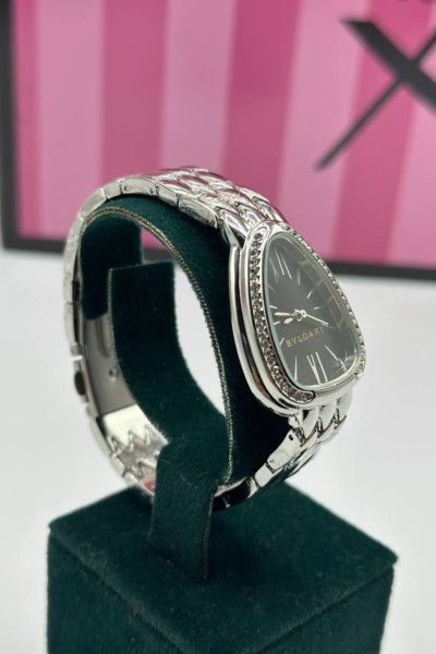 Bvlgari Gümüş Yılan Kadın Saat S836