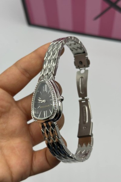 Bvlgari Gümüş Yılan Kadın Saat S836