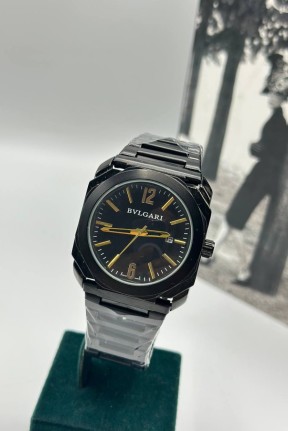 Bvlgari Siyah Erkek Kol Saat S805-VLL