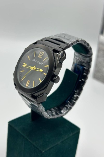 Bvlgari Siyah Erkek Kol Saat S805-VLL