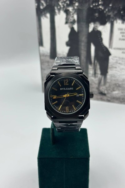 Bvlgari Siyah Erkek Kol Saat S805-VLL