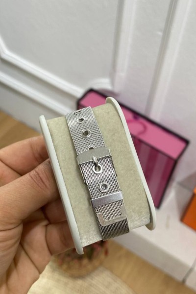 Calvin Klein Gümüş Hasır Kordon Unisex Kol Saati  S567