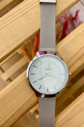 Calvin Klein Hasır Kordon Unisex Saat  S658