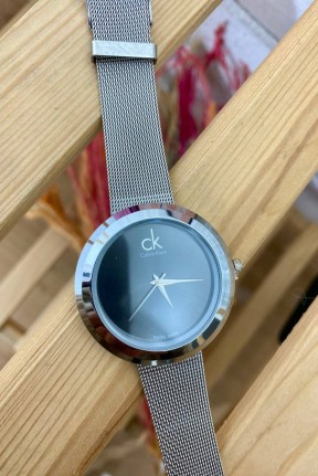 Calvin Klein Hasır Kordon Unisex Saat  S660