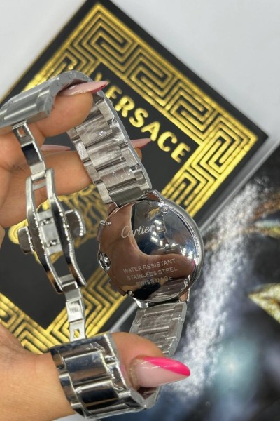 Cartier Crono Çelik Kordon Erkek Saat  S479