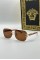 Cartier Kahverengi  Unisex Güneş Gözlüğü  G1761-VLL