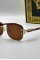 Cartier Kahverengi  Unisex Güneş Gözlüğü  G1761-VLL