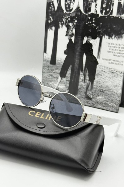 Celine Beyaz Unisex Güneş Gözlüğü  G1889-VLL