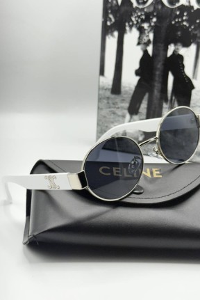 Celine Beyaz Unisex Güneş Gözlüğü G1889-VLL Celine Beyaz Unisex Güneş Gözlüğü G1889-VLL
