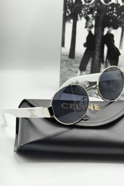 Celine Beyaz Unisex Güneş Gözlüğü  G1889-VLL