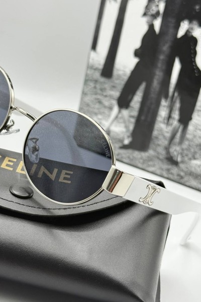 Celine Beyaz Unisex Güneş Gözlüğü  G1889-VLL