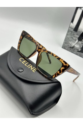 Celine Cat Eye Leopar Kadın Güneş Gözlüğü  G1982-VLL