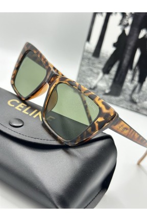 Celine Cat Eye Leopar Kadın Güneş Gözlüğü  G1982-VLL