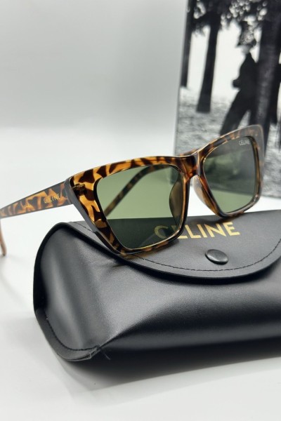 Celine Cat Eye Leopar Kadın Güneş Gözlüğü G1982-VLL Celine Cat Eye Leopar Kadın Güneş Gözlüğü G1982-VLL