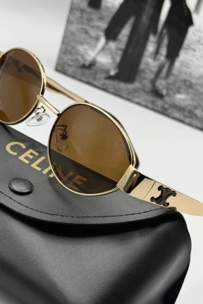 Celine Kahverengi Unisex Güneş Gözlüğü G1888-VLL Celine Kahverengi Unisex Güneş Gözlüğü G1888-VLL