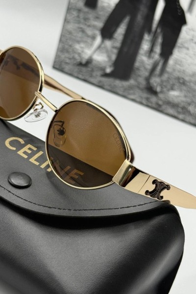 Celine Kahverengi Unisex Güneş Gözlüğü G1888-VLL Celine Kahverengi Unisex Güneş Gözlüğü G1888-VLL