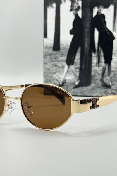 Celine Kahverengi Unisex Güneş Gözlüğü G1888-VLL Celine Kahverengi Unisex Güneş Gözlüğü G1888-VLL