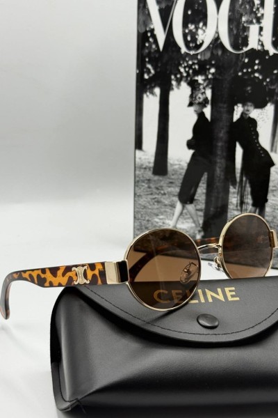 Celine Leopar Unisex Güneş Gözlüğü  G1890-VLL