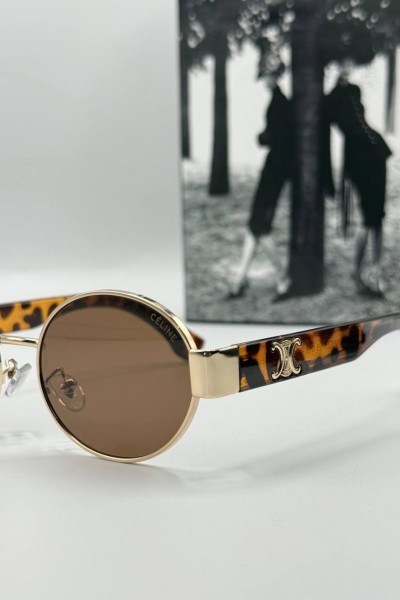 Celine Leopar Unisex Güneş Gözlüğü  G1890-VLL