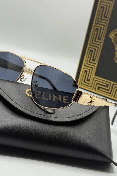Celine Metal Kasa Gold İthal Unisex Güneş Gözlüğü  G1944