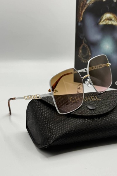 Chanel Beyaz Kadın Güneş Gözlüğü  G1925