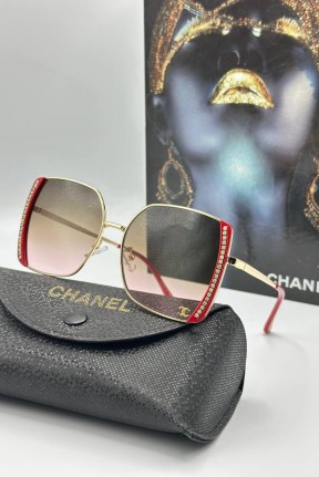 Chanel Kırmızı İthal Kadın Güneş Gözlüğü G3117 Chanel Kırmızı İthal Kadın Güneş Gözlüğü G3117