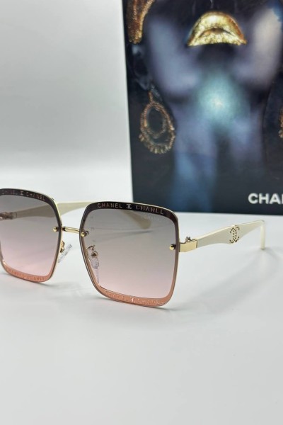 Chanel Krem İthal Kadın Güneş Gözlüğü G1856 Chanel Krem İthal Kadın Güneş Gözlüğü G1856