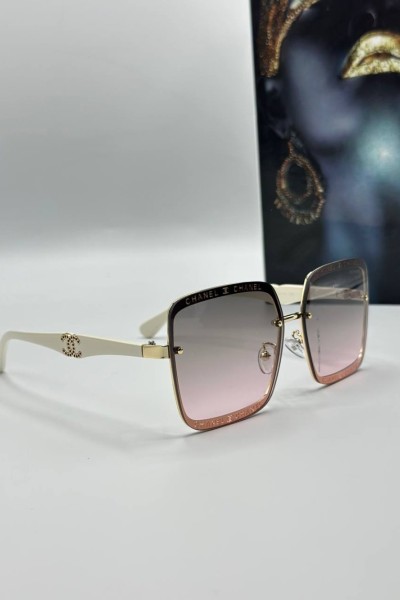 Chanel Krem İthal Kadın Güneş Gözlüğü G1856 Chanel Krem İthal Kadın Güneş Gözlüğü G1856