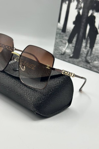 Chanel Noirelle Kahverengi Kadın Güneş Gözlüğü  G3068