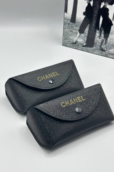Chanel Siyah Gözlük Kılıfı GK111