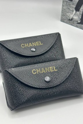 Chanel Siyah Gözlük Kılıfı GK111