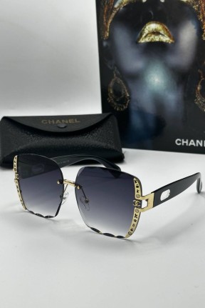 Chanel Siyah Oversize Kadın Gözlük G1863 Chanel Siyah Oversize Kadın Gözlük G1863