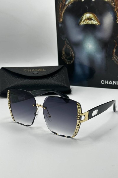 Chanel Siyah Oversize Kadın Gözlük  G1863