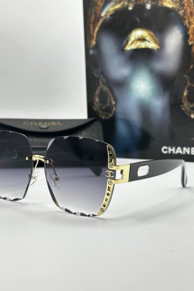 Chanel Siyah Oversize Kadın Gözlük  G1863