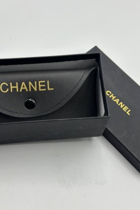 Chanel Siyah Gözlük Kutu Set GK130