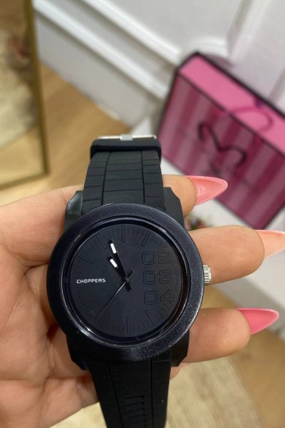 Choppers Spor Unisex Siyah Kol Saati  S570