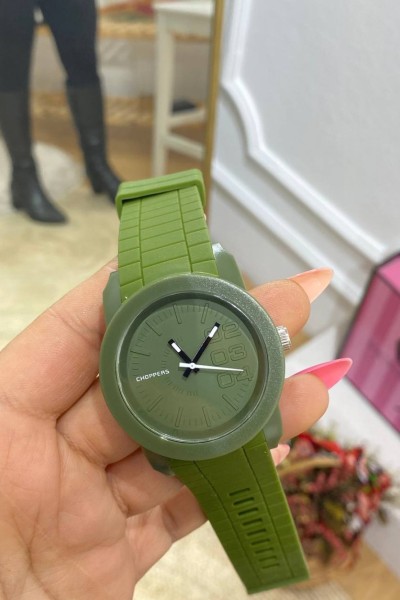 Choppers Spor Unisex Yeşil Kol Saati  S575