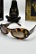 Dior Leopar Desenli Retro Kadın Güneş Gözlüğü  G1182U