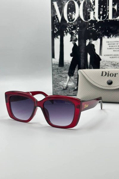 Dior Soft Kırmızı  Romantik Kombinlerin Yıldızı  Kadın Gözlük  G1871