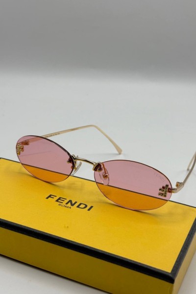 Fendi Pembe Camlı İthal Kadın Güneş Gözlüğü G1899 Fendi Pembe Camlı İthal Kadın Güneş Gözlüğü G1899