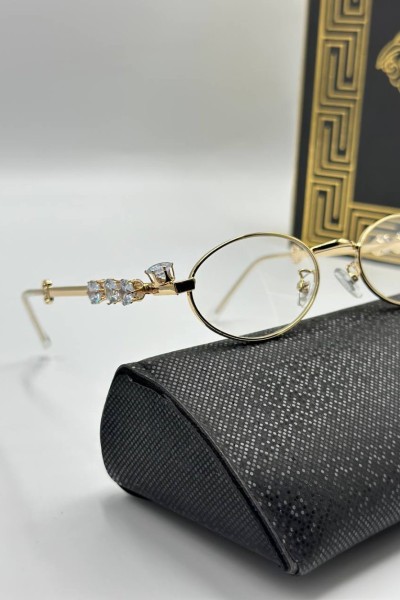 Gucci Gold Taşlı İthal Kadın Gözlük G3267-VLL